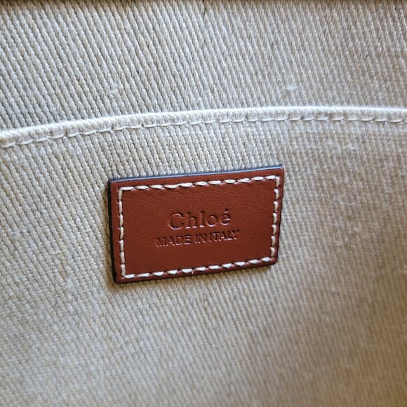 NWT Chloé Medium Woody Tote Bag - Picture 7 of 9